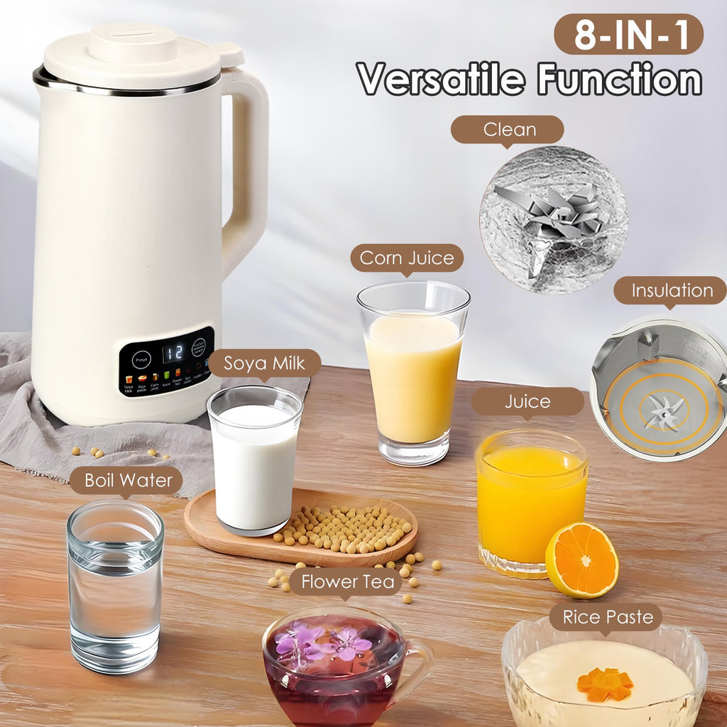 27 oz Nut Milk Maker - 8-in-1, 12-Hour Delay, Self-Cleaning