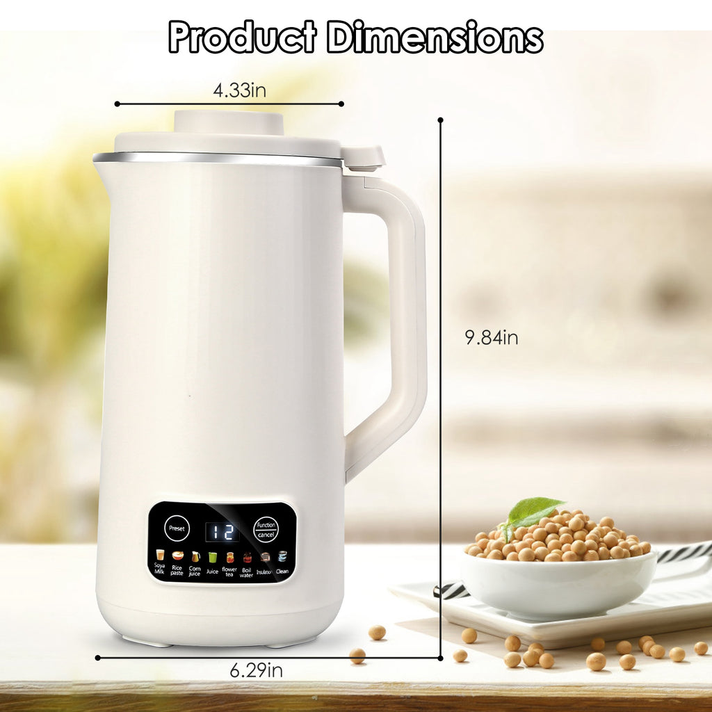 27 oz Nut Milk Maker - 8-in-1, 12-Hour Delay, Self-Cleaning