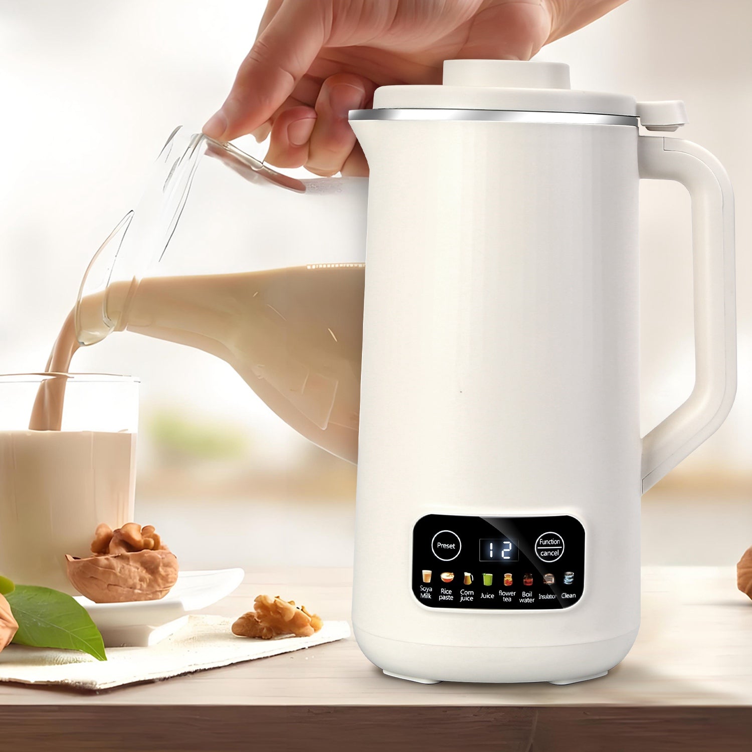 27 oz Nut Milk Maker - 8-in-1, 12-Hour Delay, Self-Cleaning