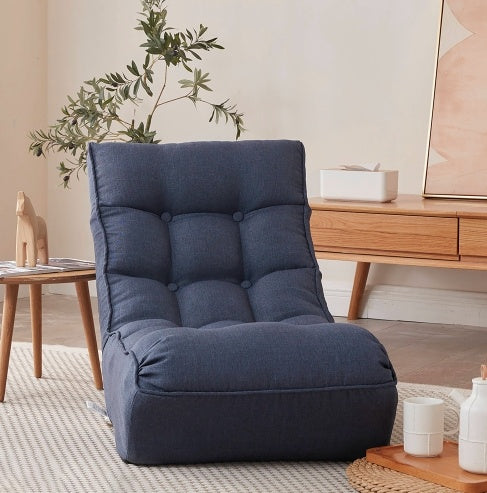 Adjustable Floor Reclining Chair - Foldable Lazy Sofa