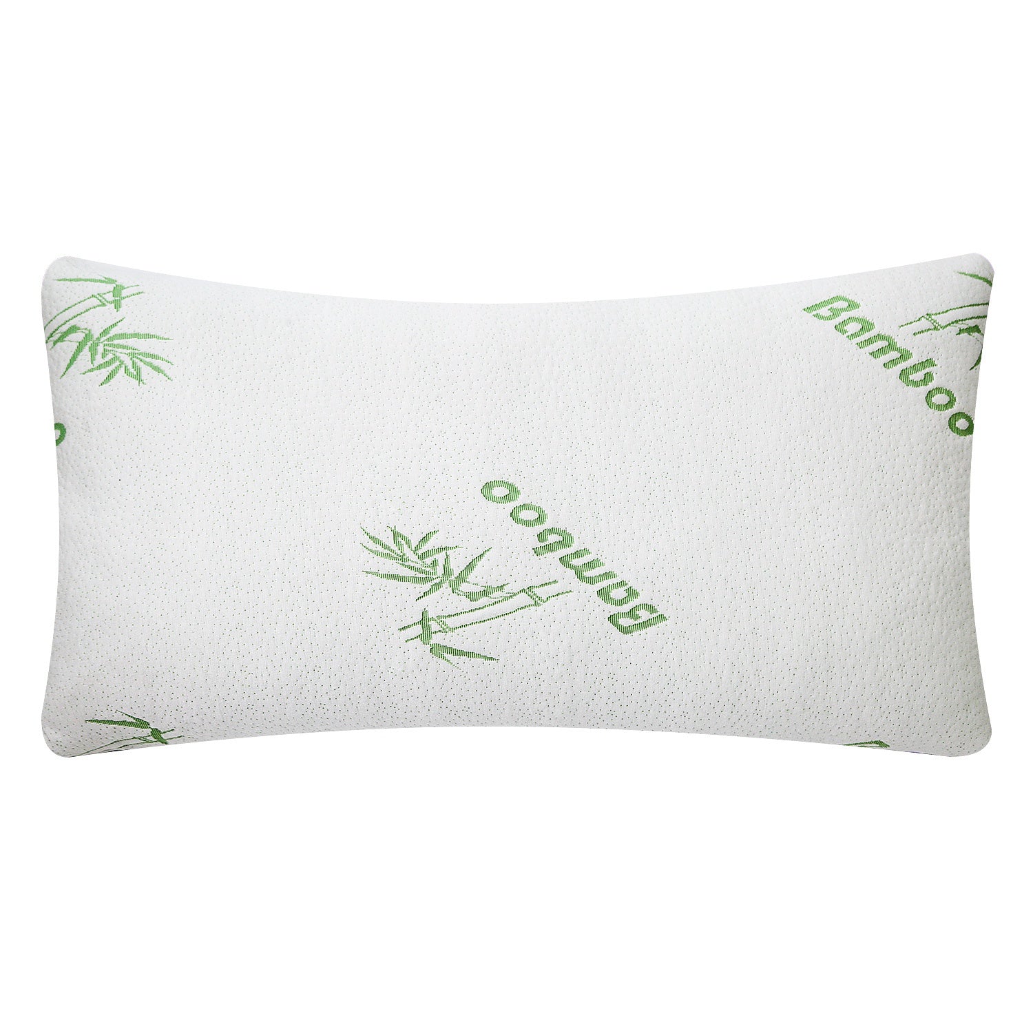 Bamboo Memory Foam Pillow - Hypoallergenic, Washable Cover