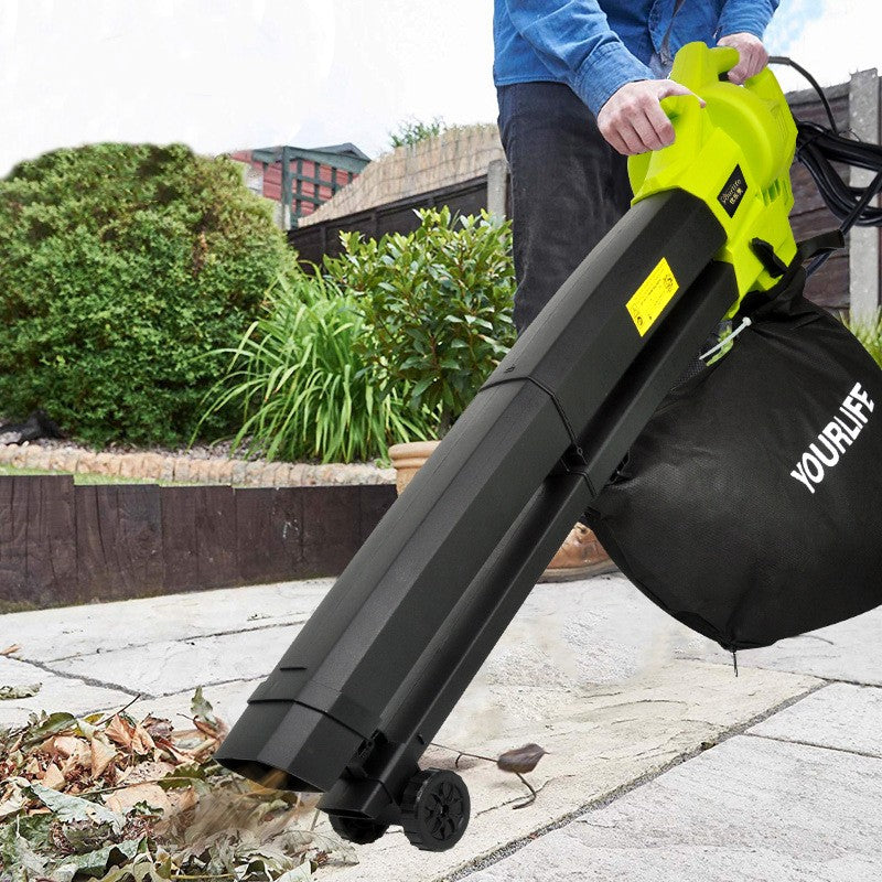Electric Leaf Blower & Vacuum - Leaf Shredder Mulcher