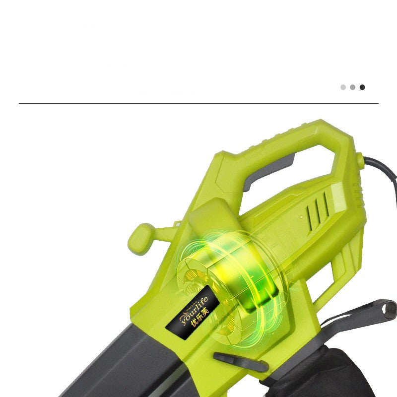 Electric Leaf Blower & Vacuum - Leaf Shredder Mulcher