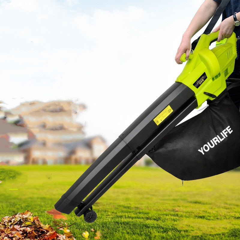 Electric Leaf Blower & Vacuum - Leaf Shredder Mulcher