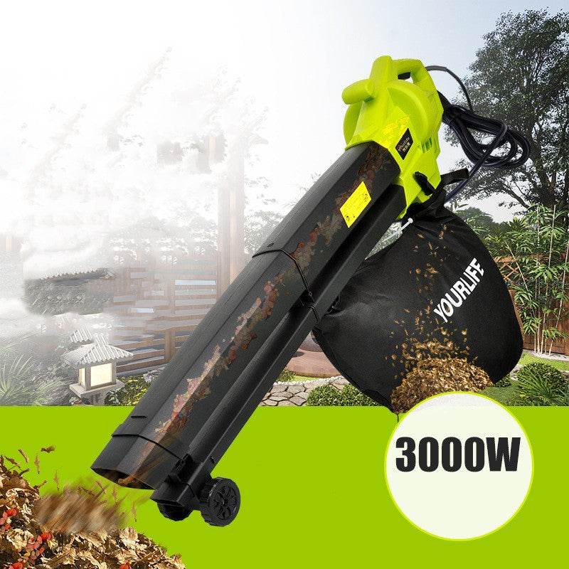 Electric Leaf Blower & Vacuum - Leaf Shredder Mulcher