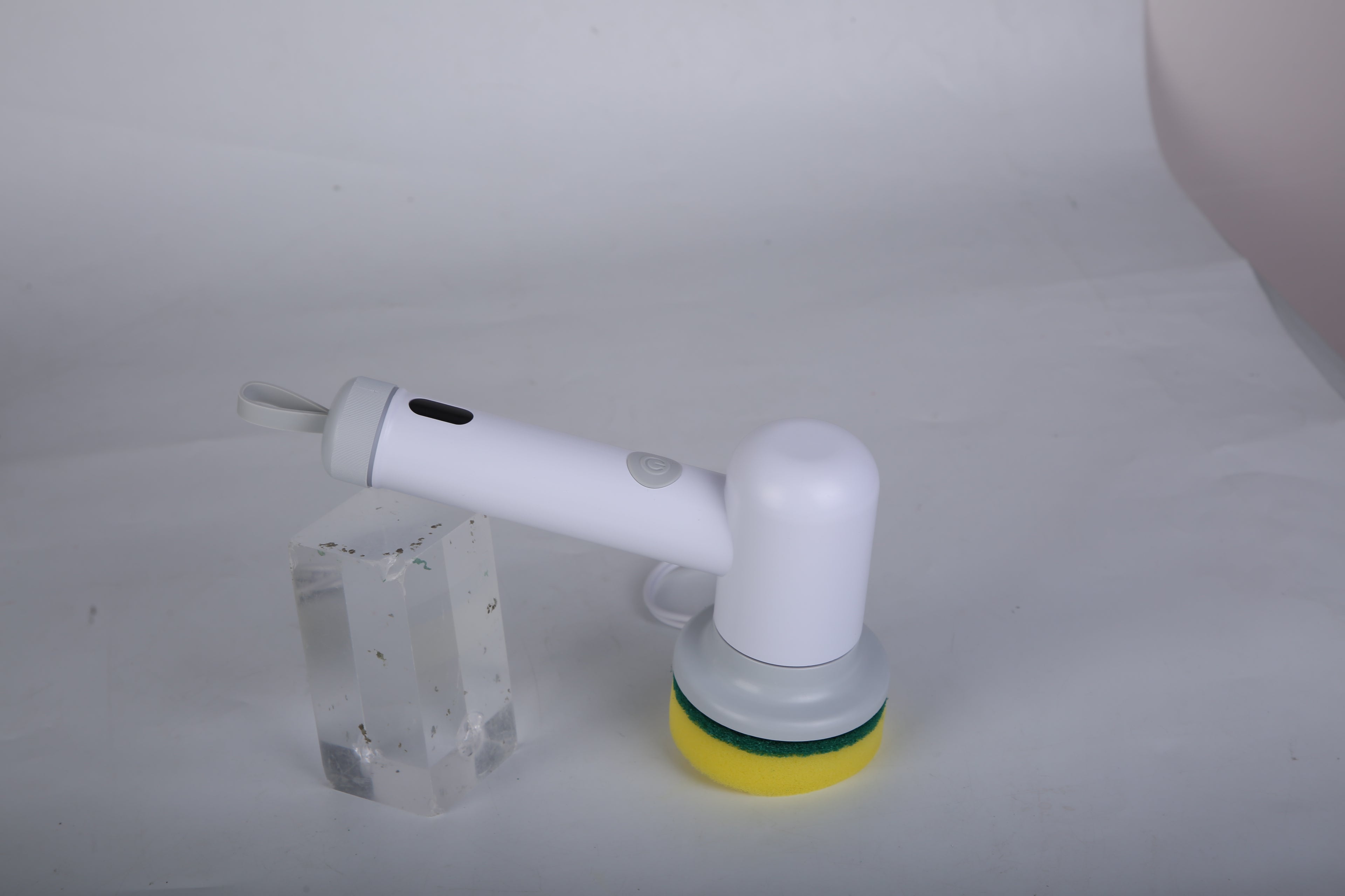 Electric Spin Scrubber - Cordless Handheld Power Cleaning Brush with 4 Heads