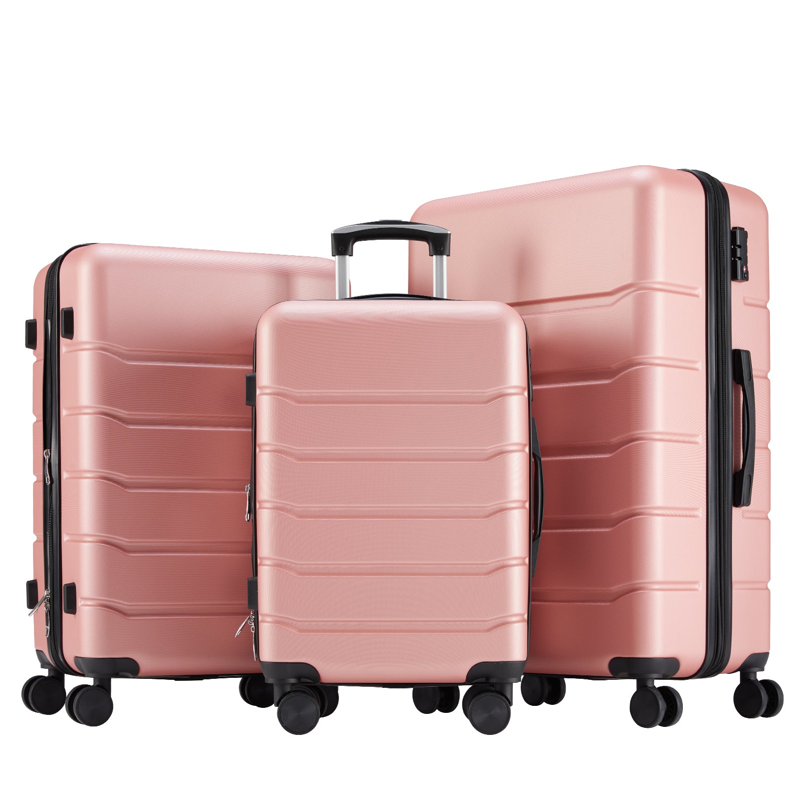 Hardshell Spinner Luggage Set - TSA Lock, 360° Wheels