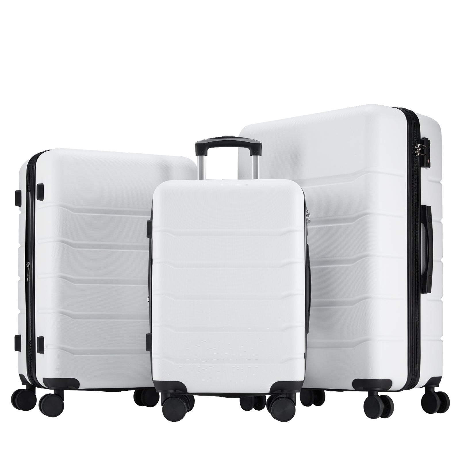 Hardshell Spinner Luggage Set - TSA Lock, 360° Wheels