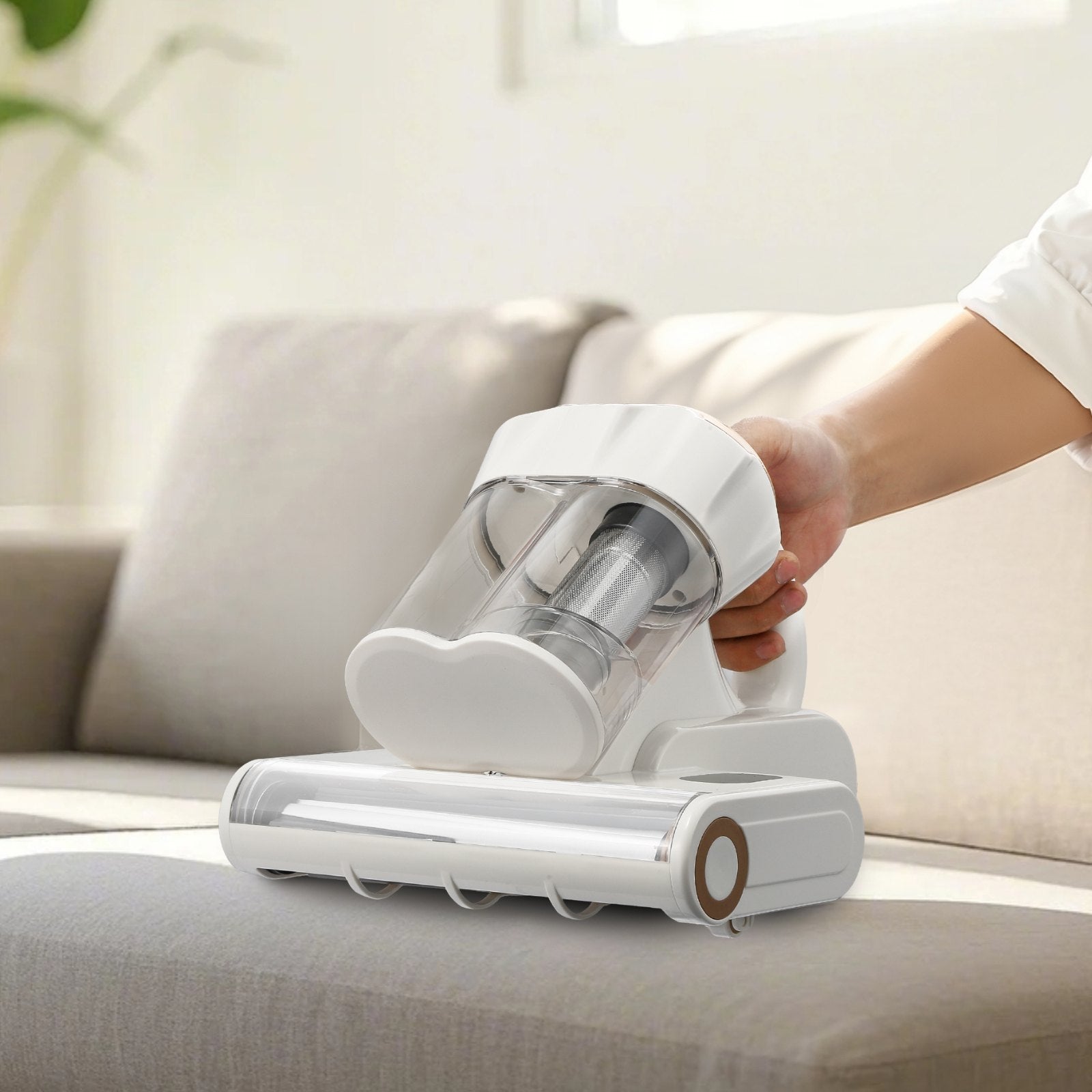 Mattress Vacuum Cleaner - 550W, HEPA Filter & UV Heating
