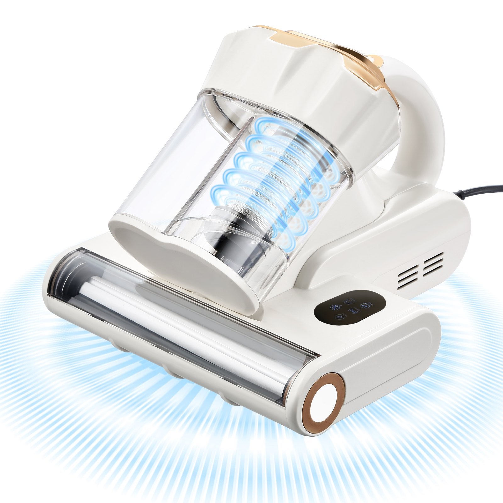 Mattress Vacuum Cleaner - 550W, HEPA Filter & UV Heating