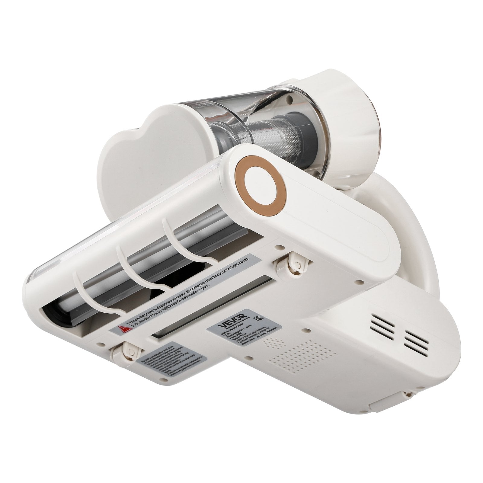 Mattress Vacuum Cleaner - 550W, HEPA Filter & UV Heating