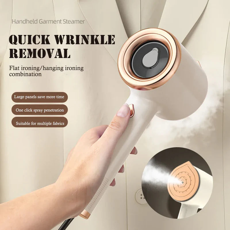 Mini Handheld Garment Steamer - Portable Steam Iron