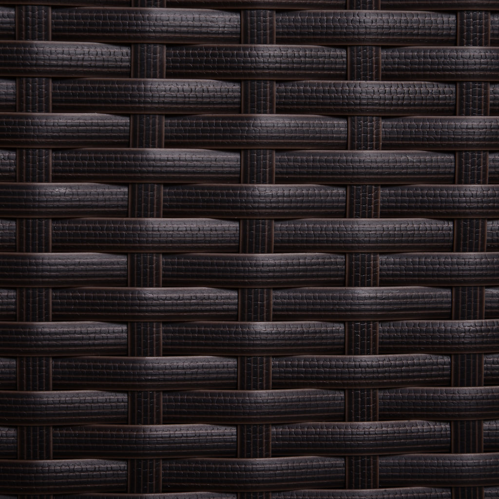 Outdoor Rattan Storage Cabinet - 3-Drawer Wicker Pool Towel Organizer