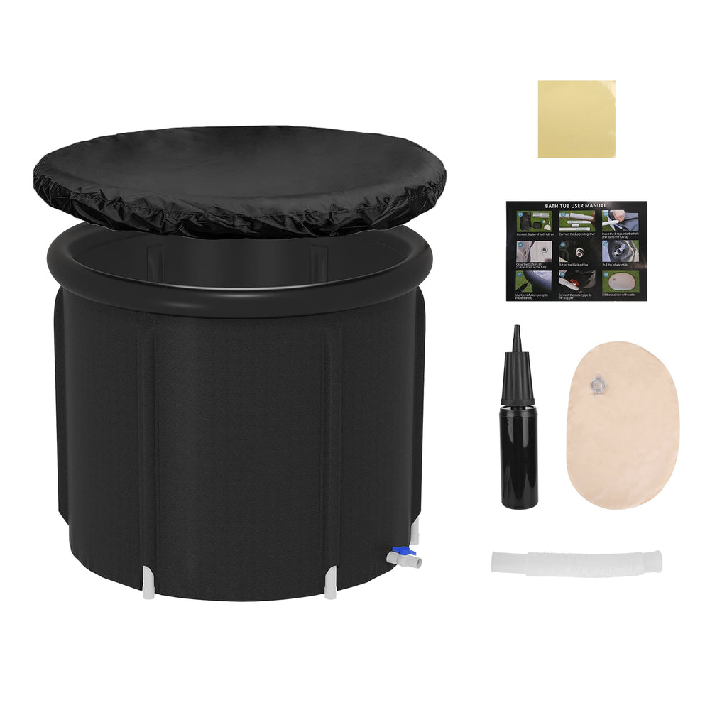 Portable Ice Bath Tub - 97 Gallon Cold Plunge with Cover