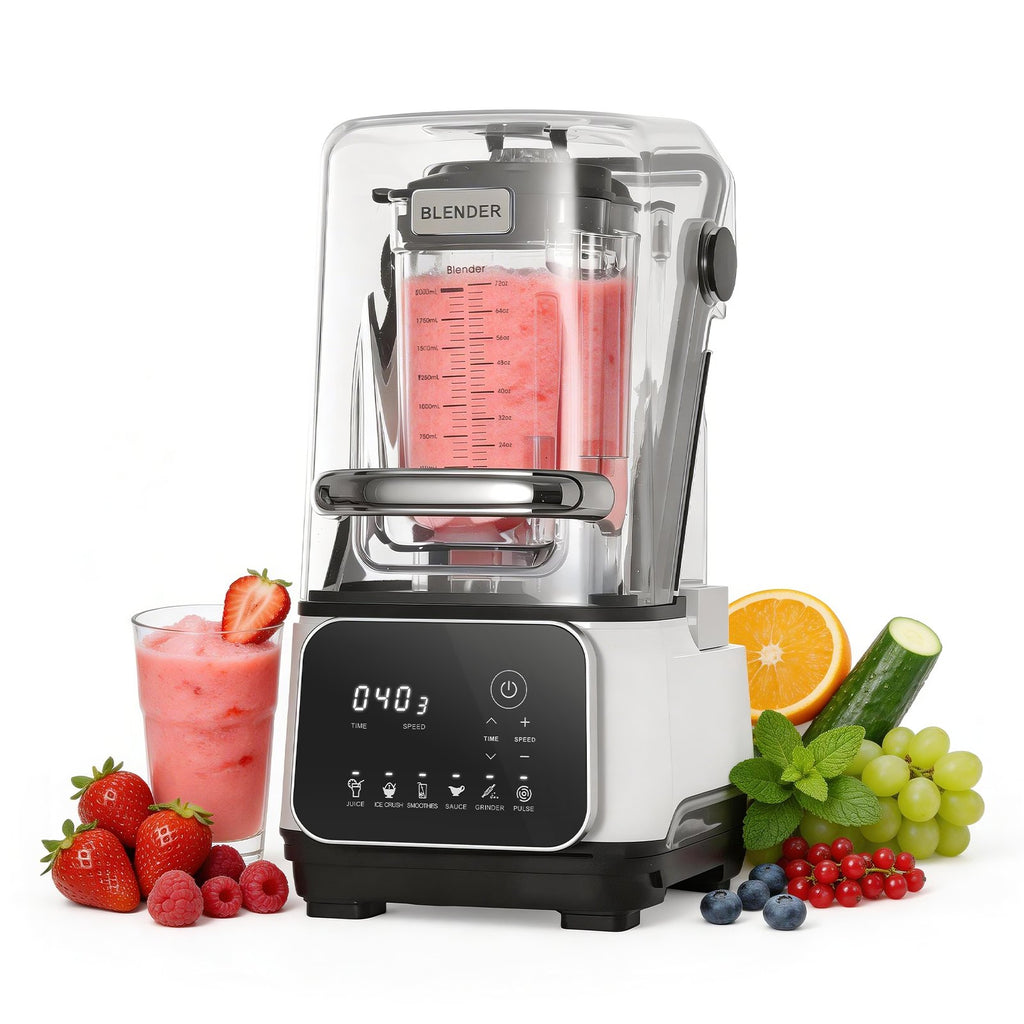 Professional Countertop Blender - 68 oz, 2200W with Splash Shield