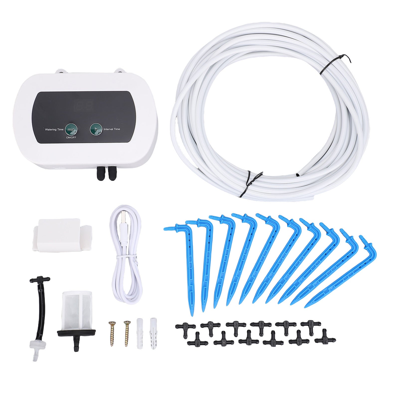 Smart Automatic Plant Waterer - Self-Watering Drip Irrigation Kit for Indoor Gardens