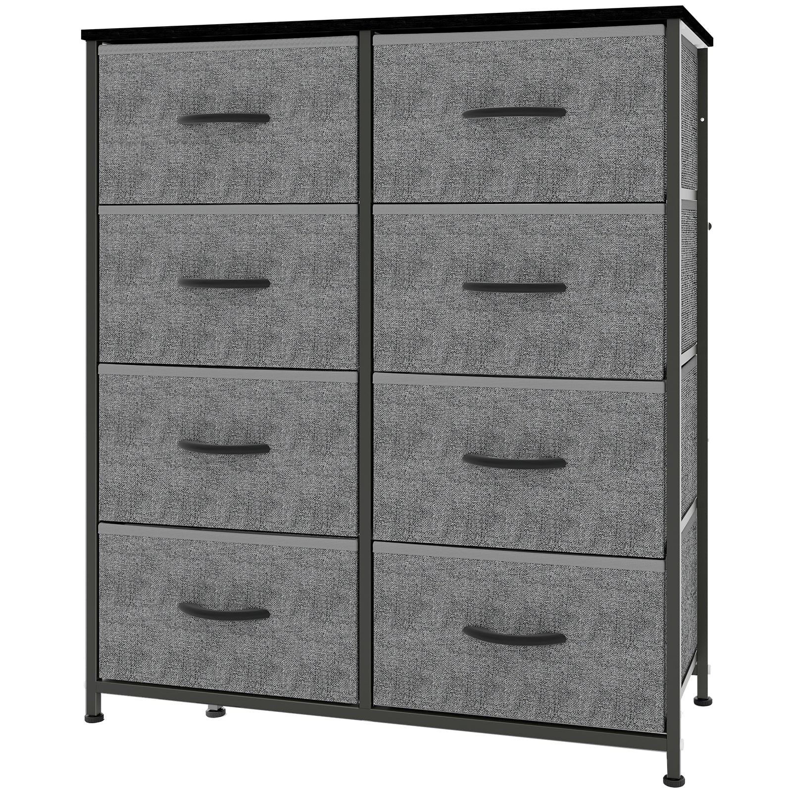 Tall Fabric Dresser with Drawers - Freestanding Storage Tower