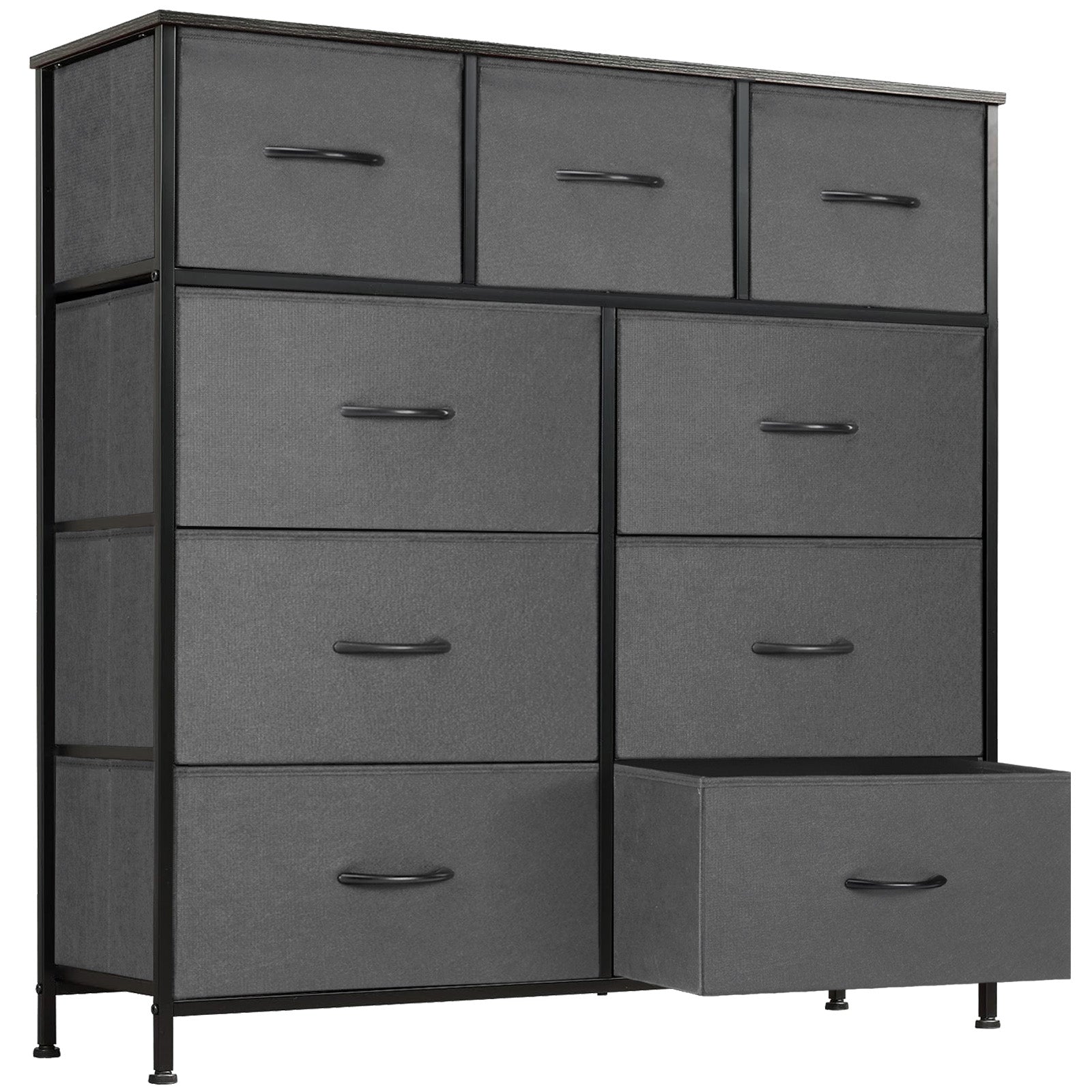 Tall Fabric Dresser with Drawers - Freestanding Storage Tower
