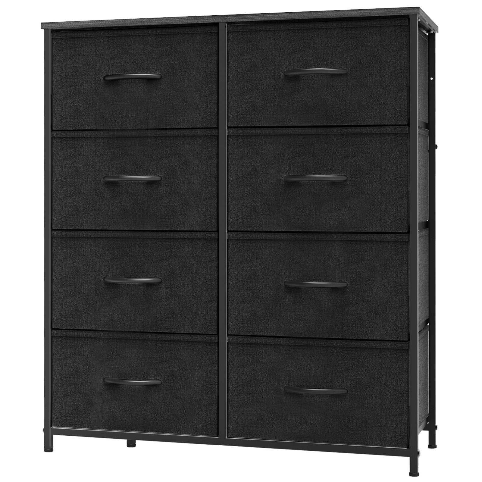 Tall Fabric Dresser with Drawers - Freestanding Storage Tower