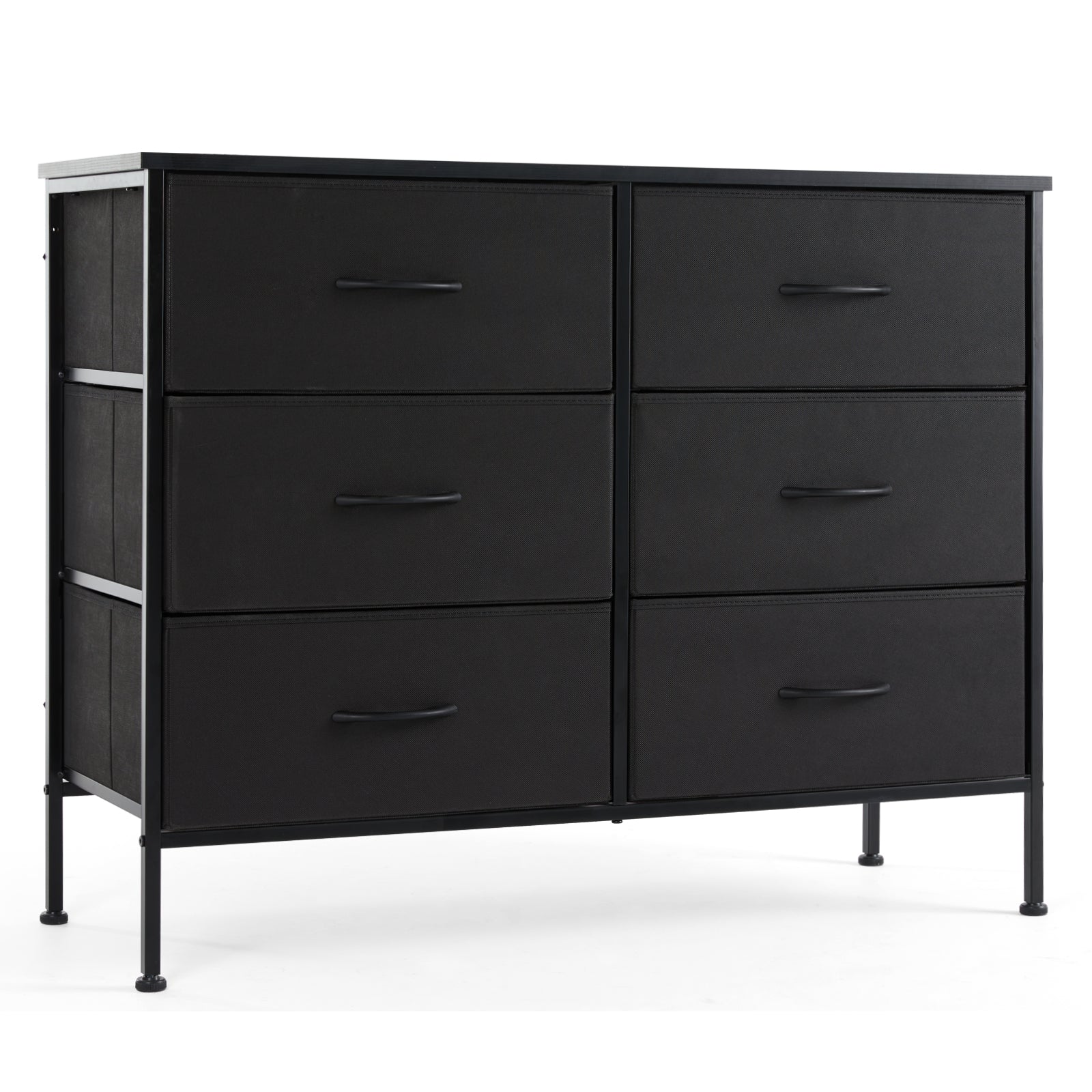 Tall Fabric Dresser with Drawers - Freestanding Storage Tower