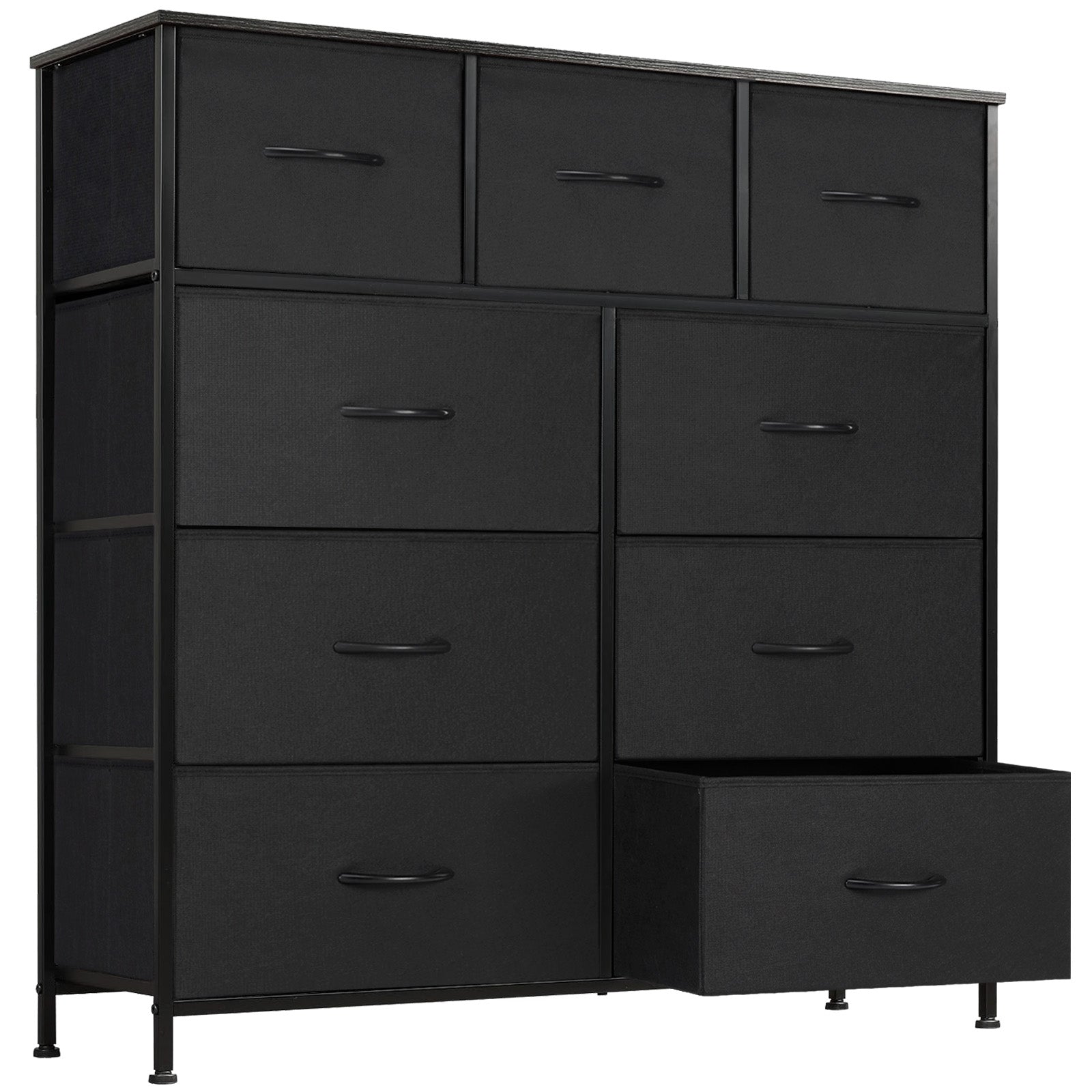 Tall Fabric Dresser with Drawers - Freestanding Storage Tower